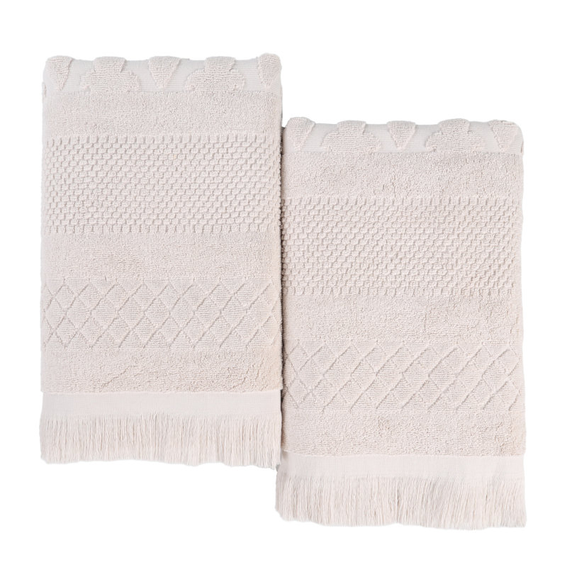 Serviette de bain Rolla, Argent, Draps de bain - paquet de 2