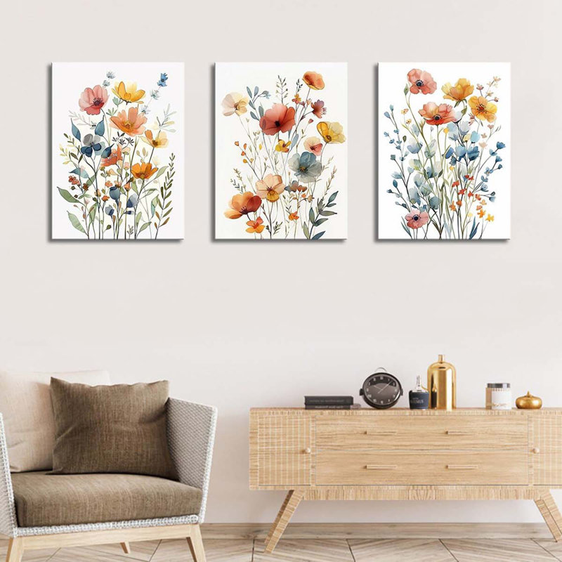 3 Piece Wrapped Canvas Print