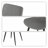Carstens George Oliver Leather Waiting and Reception Chair-101095062
