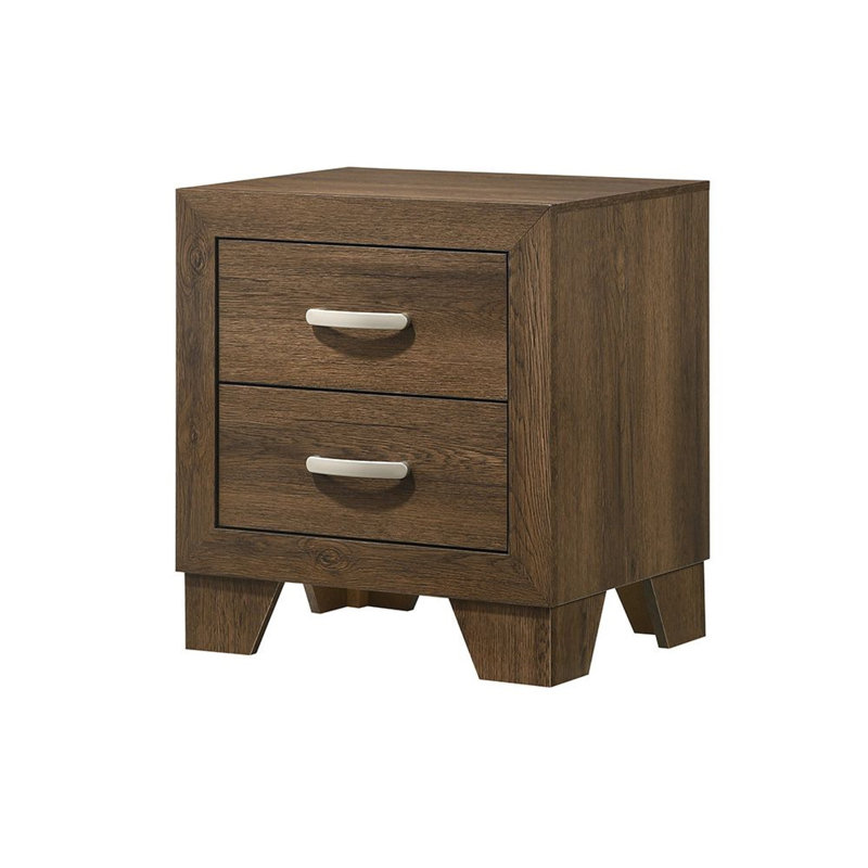 Miquell 22'' W Nightstand, Brown