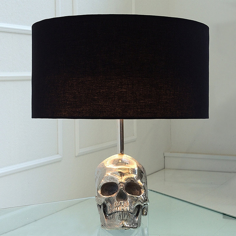 Stinson 44cm Silver Novelty Table Lamp