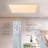 1-Light 35.43'' Rectangular LED Dimmable Flush Mount