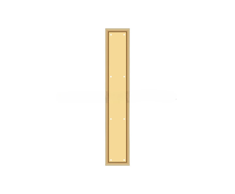Door Sweep, PVD Polished Brass
