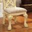Ensemble de 2 chaises d'appoint formelles Majestic Traditional