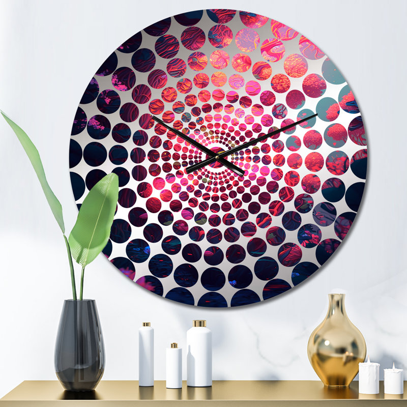 Nanci - Horloge murale fleurs, Petit