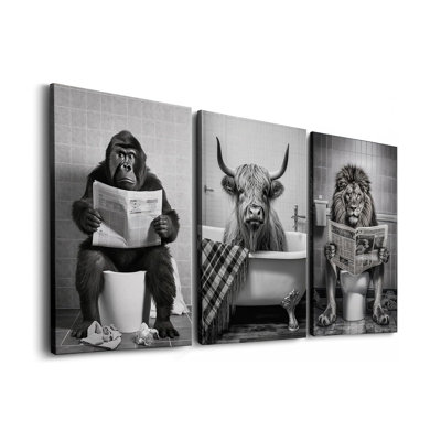 3 Piece Wrapped Canvas Print