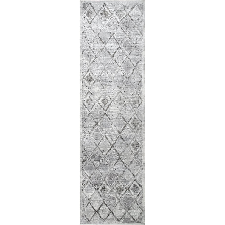 Altura Viscose Geometric Indoor Rug