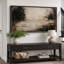 «Moody Neutral Abstract Landscape Style», photos de salon, impression sur toile encadrée-1046852517-1046852538