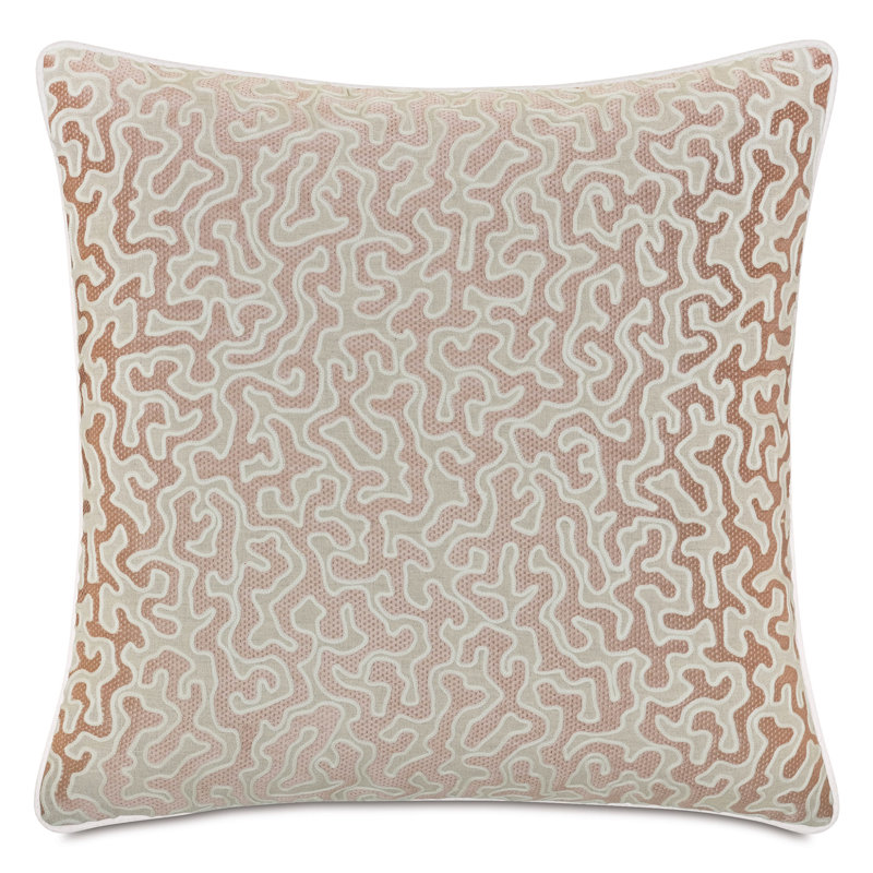 Emmeline Abstract Decorative Pillow, Square 22''