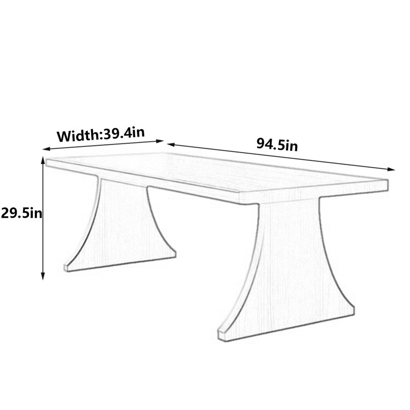 Oshea, 29.5"H x 94.5"L x 39.4"W