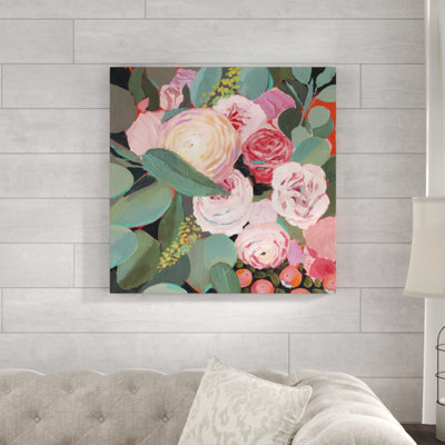 Eucalyptus Bouquet II by Victoria Borges - Wrapped Canvas Painting