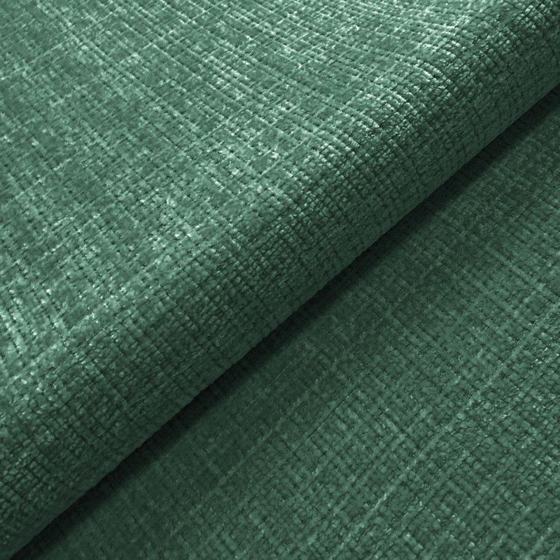Puffy 4 Seater Chenille Corner Sofa with Storage, Left-Hand Facing, Green