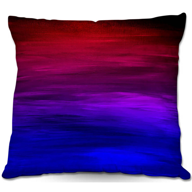 Coussin décoratif coucher de soleil canapé eternal, 18 po x 18 po