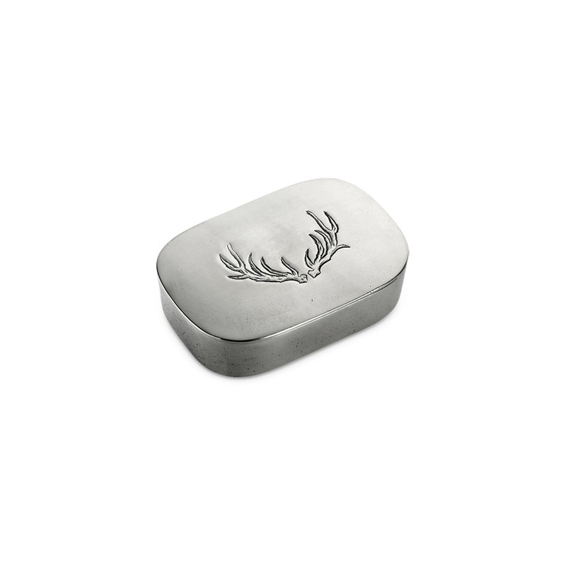 Simple Handmade Pewter Decorative Box