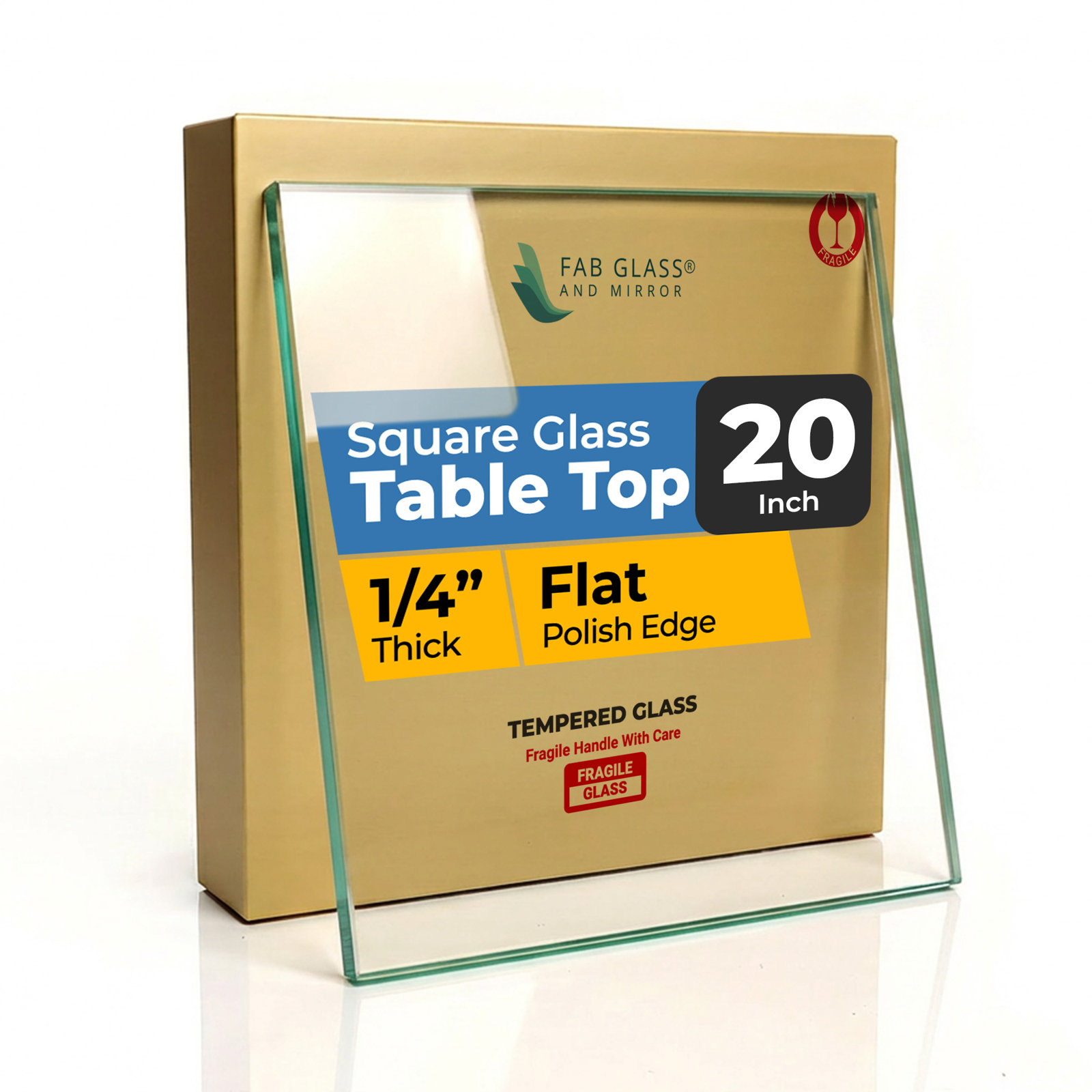 Glenbrook Glass Table Top