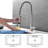 Kitchen Faucet With Pull Down Sprayer And 4 Spraying Modes Single Handle Commercial Spring Kitchen Sink Faucet 1 Or 3 Hole