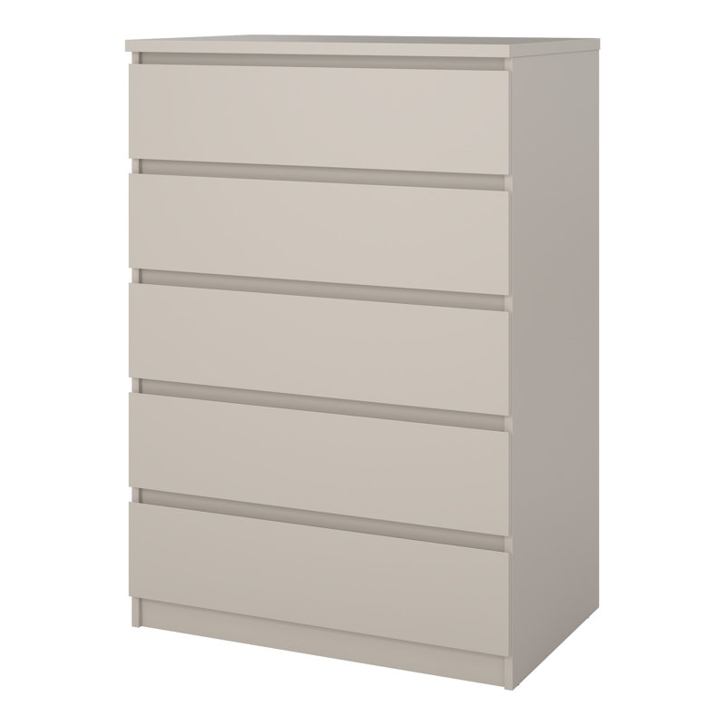 Naia 77cm W 5 - Drawer Chest of Drawers
