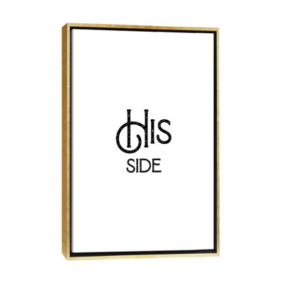His Side-impression d’art textuel