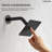 Wall Mount High-Pressure Rainfall Shower Faucet, Dual Showerheads System with Handheld Shower-92522939