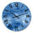 Blue Ice Structures - Modern wall clock-611208144