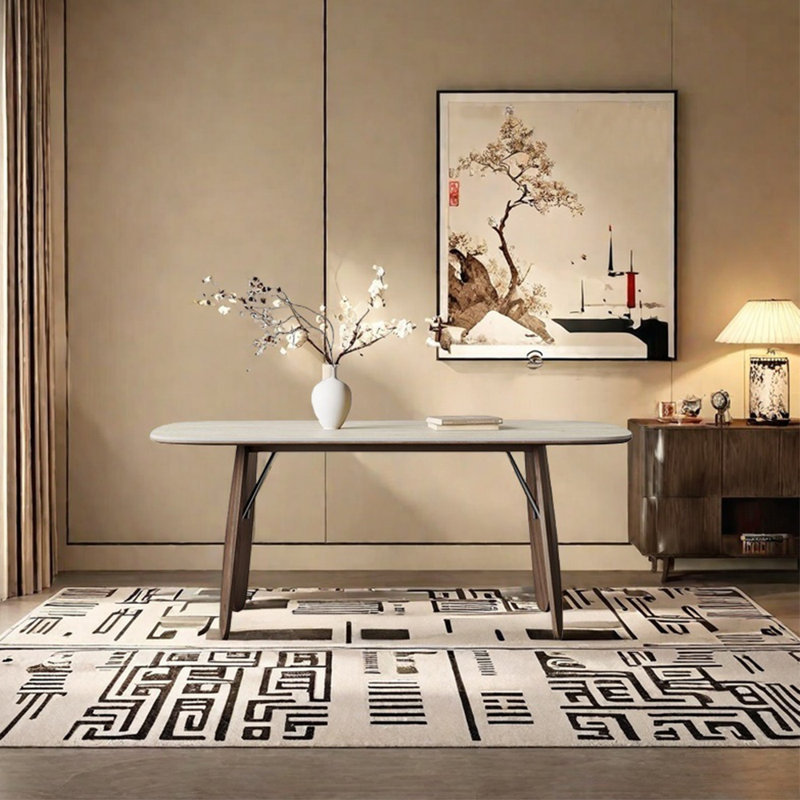 Cicada wing unique dining table, 29.53"H x 55.12"L x 31.5"W