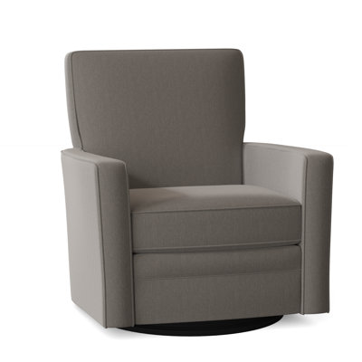 Invitation Pine Swivel Accent Chair