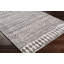 Tapis gris tissé à la machine Shyann-58314514