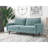 Morrone 57.8'' Velvet Loveseat-2068260220