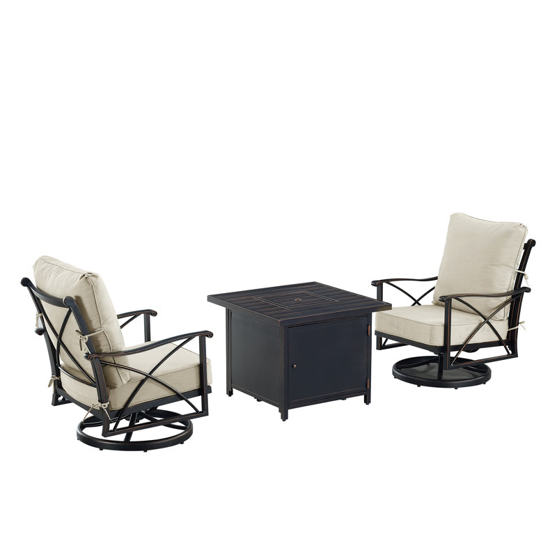 Ensemble bistro noir avec deux fauteuils club