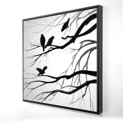 "Silhouette d'oiseaux"