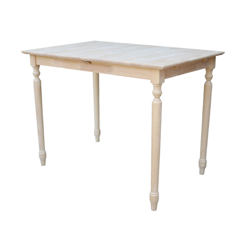 Ginna Extendable Solid Wood Dining Table