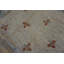 Antique American Hooked Hallway Runner Wool Ivory Rug