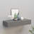 vidaXL Drawer Shelf White MDF, metal Compact Wall-Mounted Shelf-2055823776-2055823782