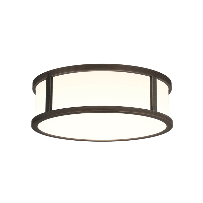 Mashiko Flush Mount, 3.23" H x 9.06" W x 9.06" D