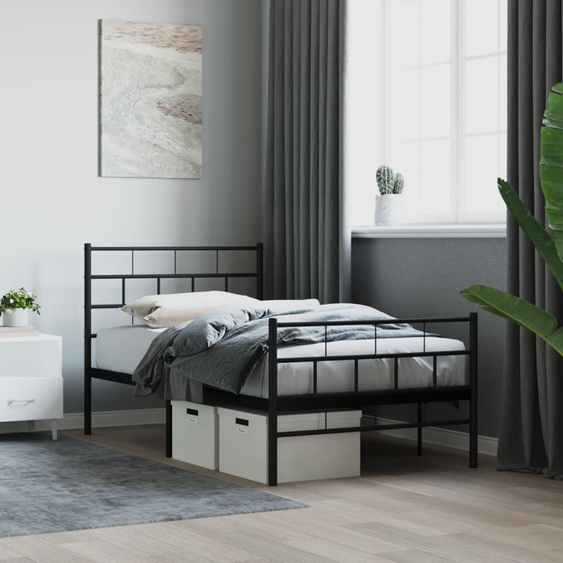 Metal Bed, Small Single (2'6)