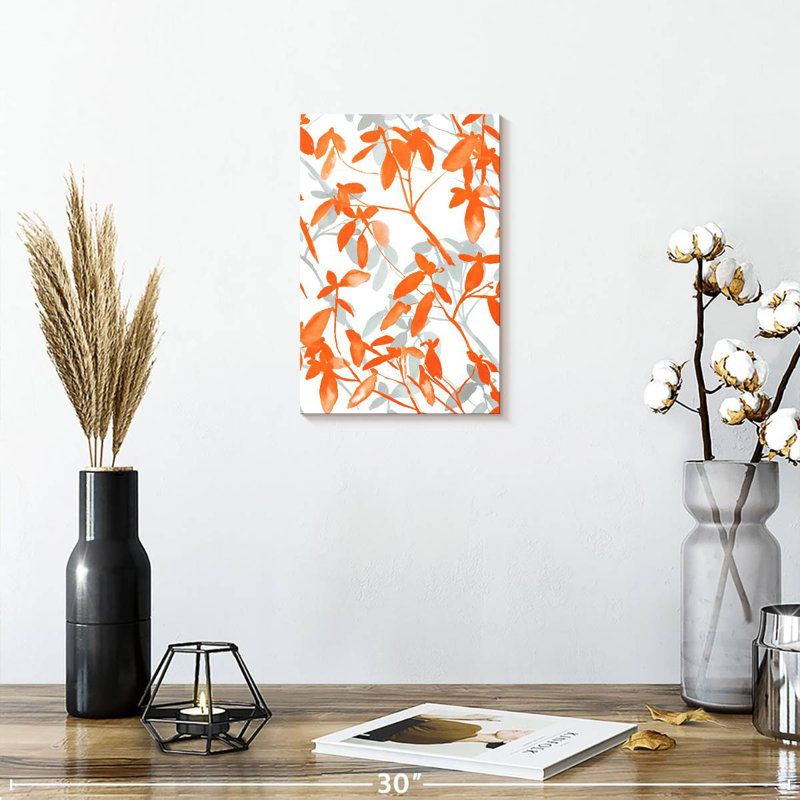 Harnek Premonition Orange, 12" H x 8" W