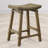 Lizzy Wicker Counter Stool with Solid Wood Frame