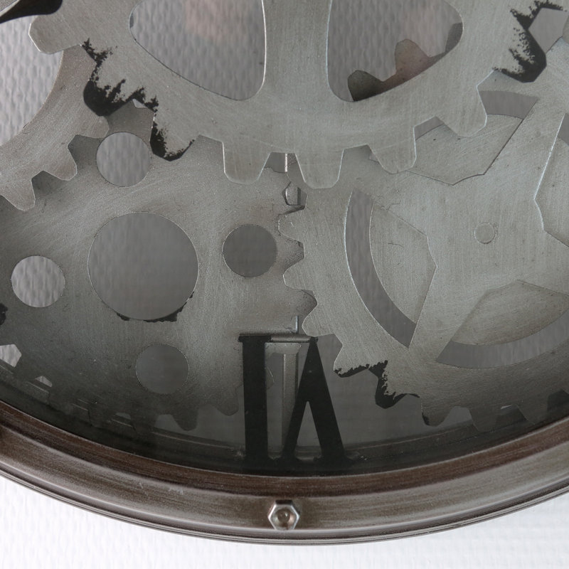 Falkner Metal Wall Clock