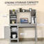 Bureau d'ordinateur avec bureau-1843314067