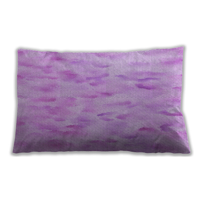 Throw Pillow, Microsuede, Gray