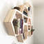 Bolyard 7 Piece Hexagon Solid Wood Accent Shelf