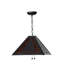 Luminaire suspendu pour 2 lumières unique