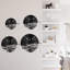 Oiseaux minimaliste moderne abstrait sculpture décorative murale décoration murale suspendue-124839575-124839571