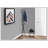 Contemporary Free Standing Coat Rack with 11 Hooks, Ideal for Entryways and Bedrooms, Metal Hall Tree-739240407