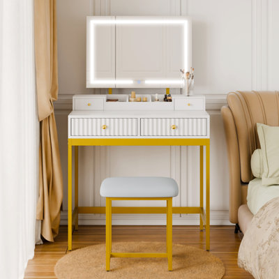 Dressing Table with Mirror