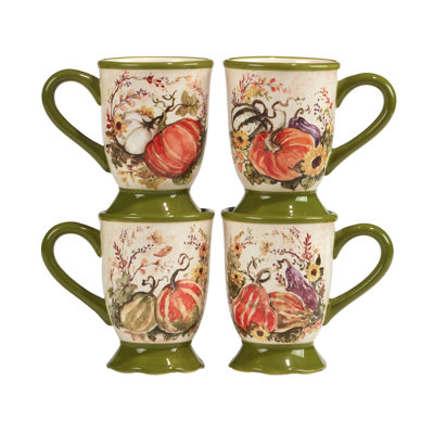 Ensemble de 4 tasses Harvest Morning