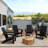 Joubert Foldable Outdoor Adirondack Set-81833436