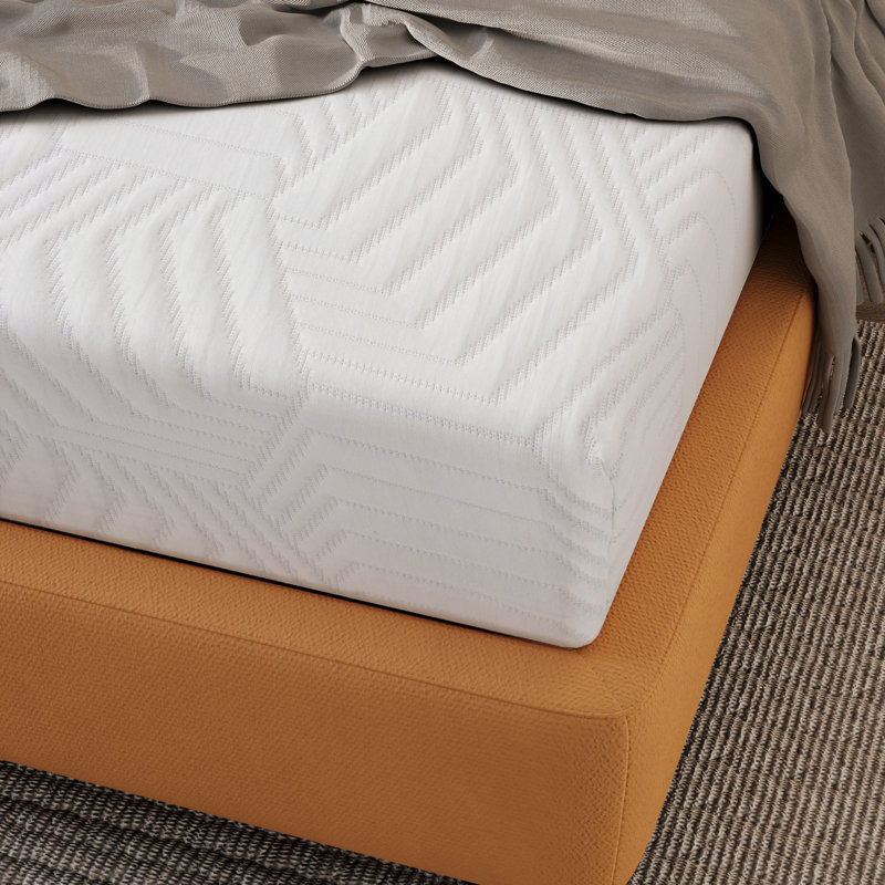 6" Firm Memory Foam Mattress, Twin, 6"