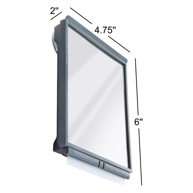 Filipe Travel Fogless Shower Mirror for Shaving and Makeup
