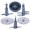 Nutrichef Use Dana Trading Food-Processor-Replacement Parts For Multifunction Food-Processor Model Number: Ncfpg9(Gray)